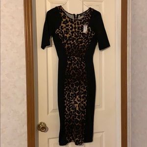 Medium Leopard print Dress NWT